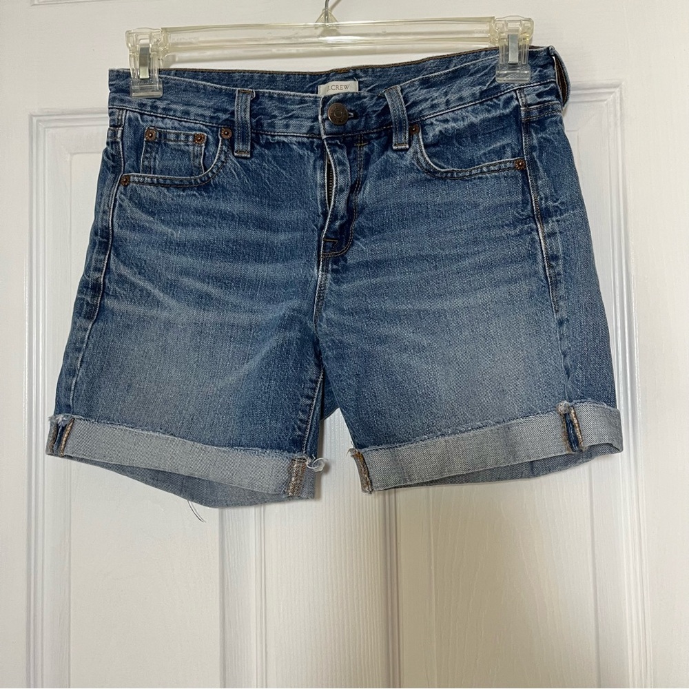 J. Crew Classic Blue Jean Shorts